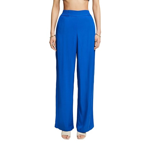 ESPRIT Spodnie w kolorze niebieskim ze sklepu Limango Polska w kategorii Spodnie damskie - zdjęcie 172384207