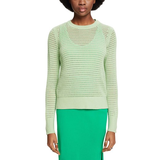 ESPRIT Sweter w kolorze zielonym ze sklepu Limango Polska w kategorii Swetry damskie - zdjęcie 172384278