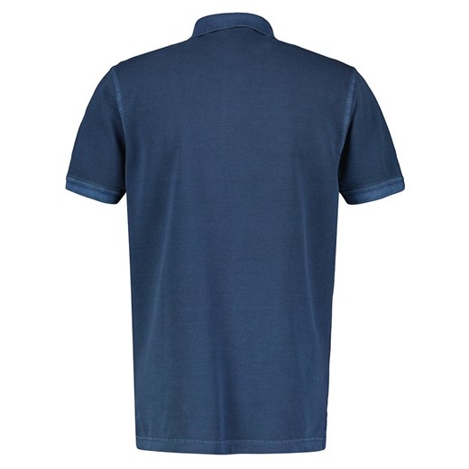 T-shirt męski niebieski Lerros z krótkim rękawem 