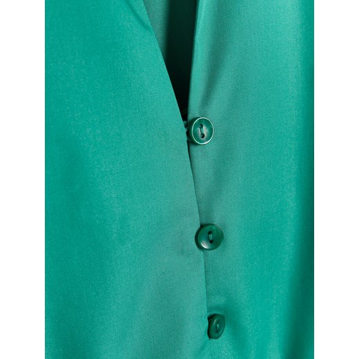 Sukienka Reserved midi na uczelnię z tkaniny koszulowa 