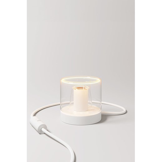 H & M - Lampa Stołowa Z Żarówką Mini Ghost - Biały ze sklepu H&M w kategorii Lampy stołowe - zdjęcie 172393388