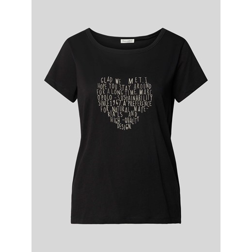 T-shirt z nadrukiem ze sloganem ze sklepu Peek&Cloppenburg  w kategorii Bluzki damskie - zdjęcie 172393569