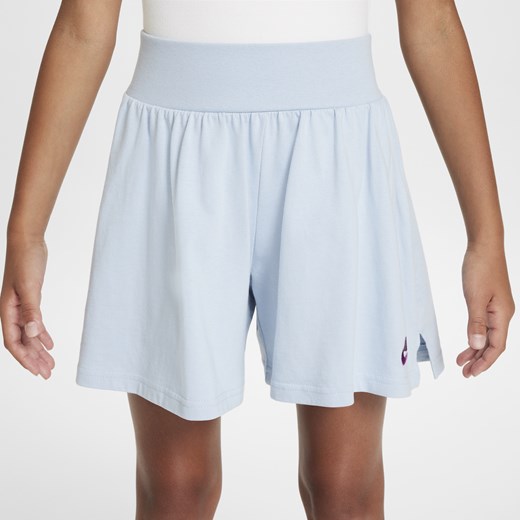 Spodenki dla dużych dzieci (dziewcząt) Nike Sportswear - Niebieski Nike M Nike poland
