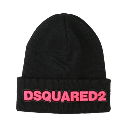 Dsquared2 Wełniana czapka Dsquared2 Uniwersalny Gomez Fashion Store