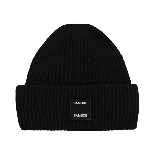 Samsøe Samsøe Wełniana czapka ze sklepu Gomez Fashion Store w kategorii Czapki zimowe damskie - zdjęcie 172394068
