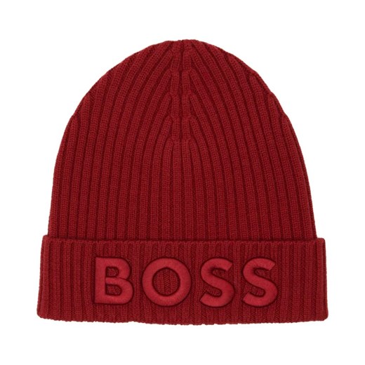 BOSS BLACK Wełniana czapka Zaryan ze sklepu Gomez Fashion Store w kategorii Czapki zimowe damskie - zdjęcie 172394256