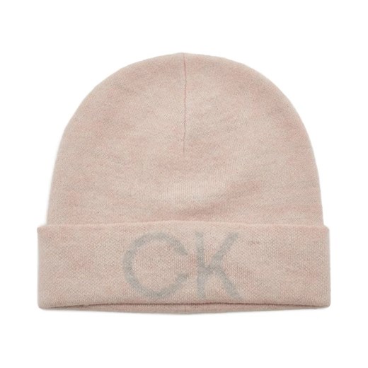 Calvin Klein Wełniana czapka ELEVATED MONOGRAM ze sklepu Gomez Fashion Store w kategorii Czapki zimowe damskie - zdjęcie 172394498