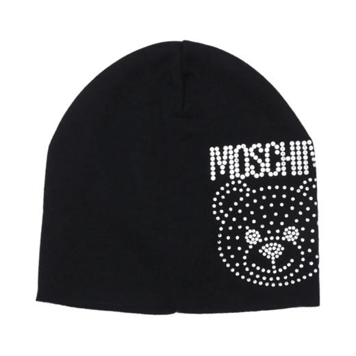 Moschino Wełniana Czapka Moschino OS Gomez Fashion Store wyprzedaż