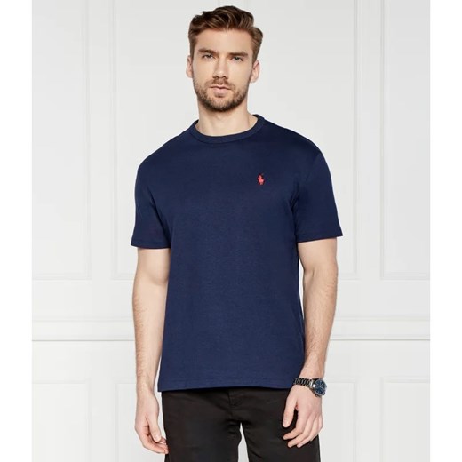 T-shirt męski Polo Ralph Lauren z bawełny z krótkimi rękawami