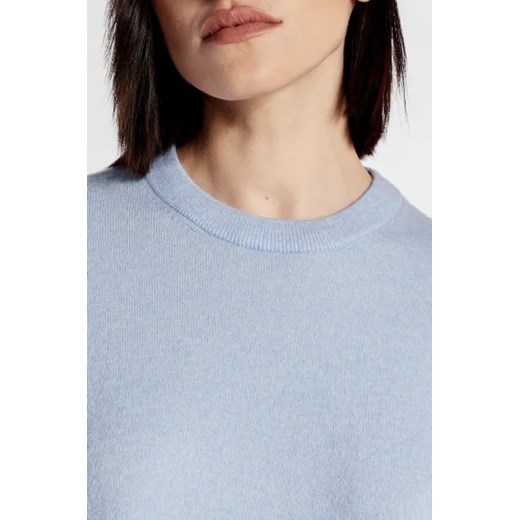 Samsøe Samsøe Wełniany t-shirt Megan | Oversize fit XS Gomez Fashion Store