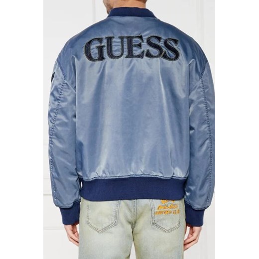 GUESS Kurtka bomber ACE TWILL WASHED BOM | Oversize fit Guess XL Gomez Fashion Store