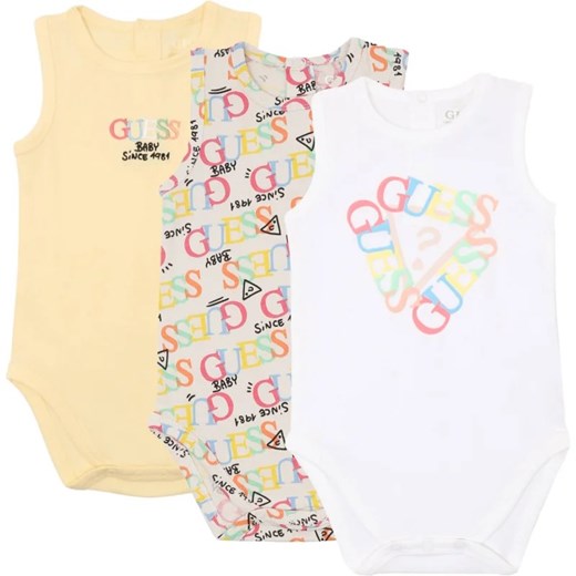 Guess Body 3-pack | Regular Fit ze sklepu Gomez Fashion Store w kategorii Body niemowlęce - zdjęcie 172397329