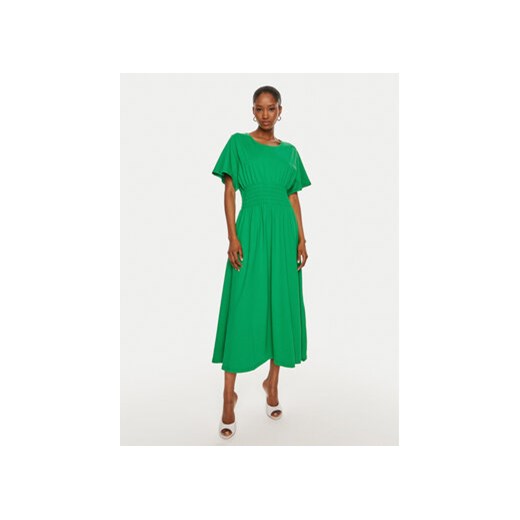 United Colors Of Benetton Sukienka letnia 3BL0DV01I Zielony Regular Fit ze sklepu MODIVO w kategorii Sukienki - zdjęcie 172397457