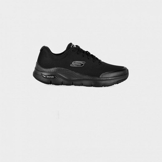 Męskie sneakersy Skechers Arch Fit - czarne ze sklepu Sportstylestory.com w kategorii Buty sportowe męskie - zdjęcie 172398185