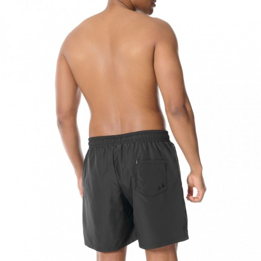 Męskie spodenki  plażowe Prosto Shorts Basy - czarne ze sklepu Sportstylestory.com w kategorii Kąpielówki - zdjęcie 172398497