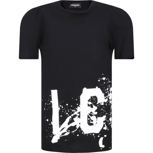 Dsquared2 T-shirt | Regular Fit ze sklepu Gomez Fashion Store w kategorii Bluzki dziewczęce - zdjęcie 172399215
