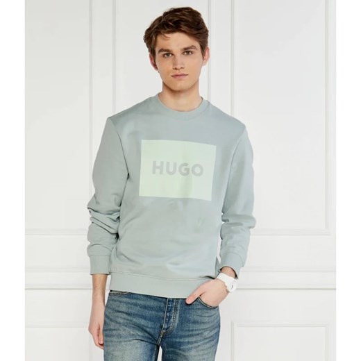 Bluza męska biała Hugo Boss z elastanu 