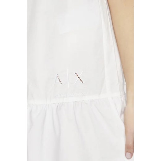 Sukienka biała Armani Exchange 