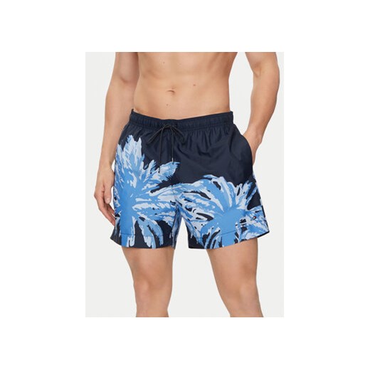 Tommy Hilfiger Szorty kąpielowe UM0UM03298 Niebieski Regular Fit ze sklepu MODIVO w kategorii Kąpielówki - zdjęcie 172400589