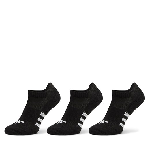 Skarpety stopki unisex adidas Performance Cushioned Low Socks 3 Pairs IC9518 black/black/black ze sklepu eobuwie.pl w kategorii Skarpetki męskie - zdjęcie 172402155