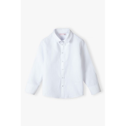 Elegancka biała koszula z długim rękawem - fason regular Lincoln & Sharks By 5.10.15. 152 5.10.15
