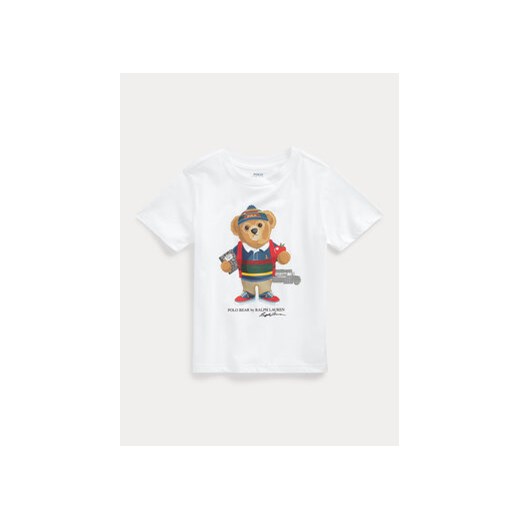 Polo Ralph Lauren T-Shirt Sscn 322867158020 Biały Regular Fit ze sklepu MODIVO w kategorii T-shirty chłopięce - zdjęcie 172403268