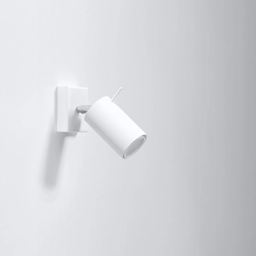 Minimalistyczny kinkiet regulowany E720-Rins - biały Lumes One Size Edinos.pl