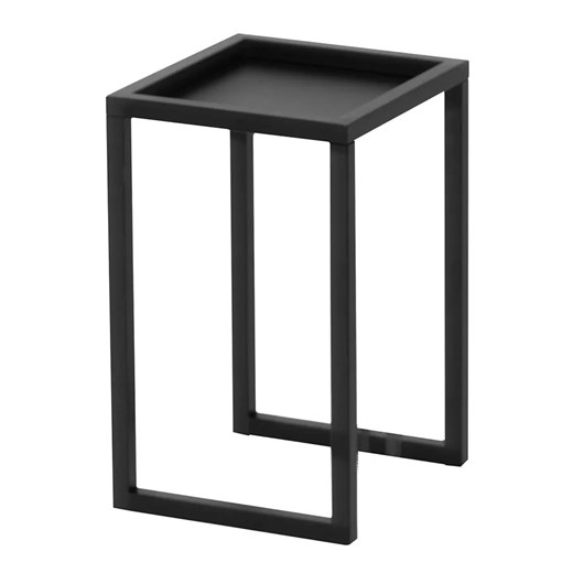 Czarny loftowy kwietnik stojący P7-A25 - id: 26071 - marki Elior - 172404136 Czarny loftowy kwietnik stojący P7-A25 ze sklepu Edinos.pl w kategorii Dom - zdjęcie 172404136