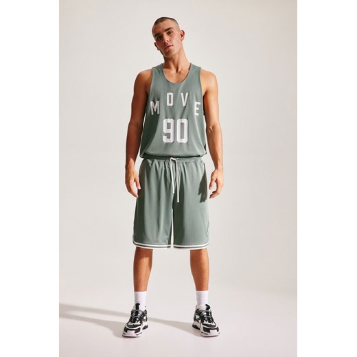 H & M - Szorty do koszykówki DryMove - Zielony ze sklepu H&M w kategorii Spodenki męskie - zdjęcie 172405265
