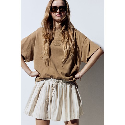 H & M - Obszerna spódnica mini - Biały ze sklepu H&M w kategorii Spódnice - zdjęcie 172405268