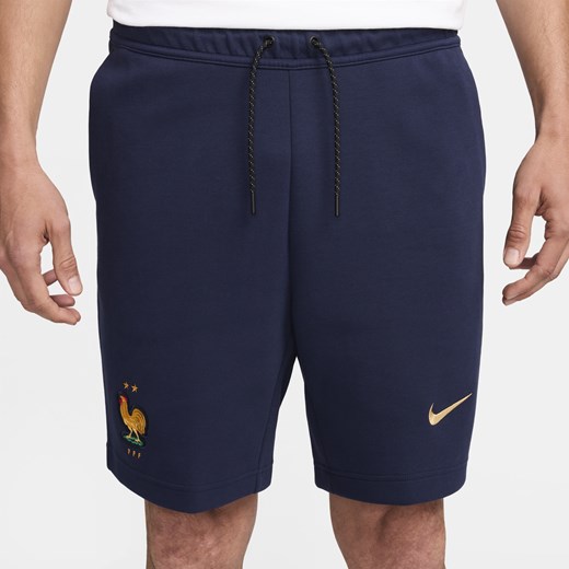 Spodenki męskie FFF Nike Sportswear Tech Fleece - Niebieski Nike XXL Nike poland