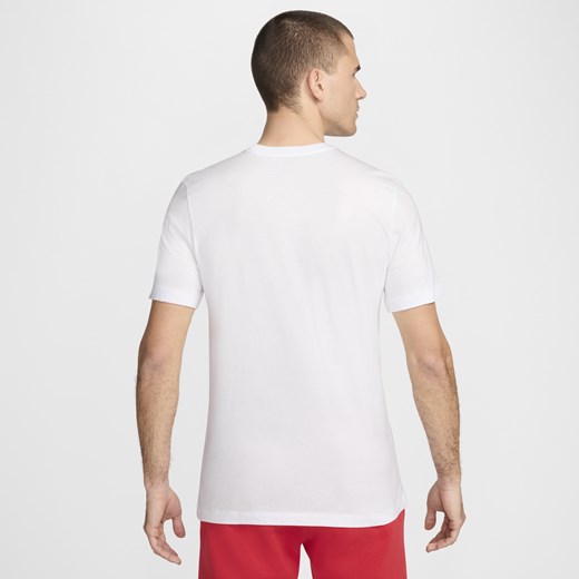 Męski T-shirt piłkarski Nike Turcja Crest - Biel Nike S Nike poland
