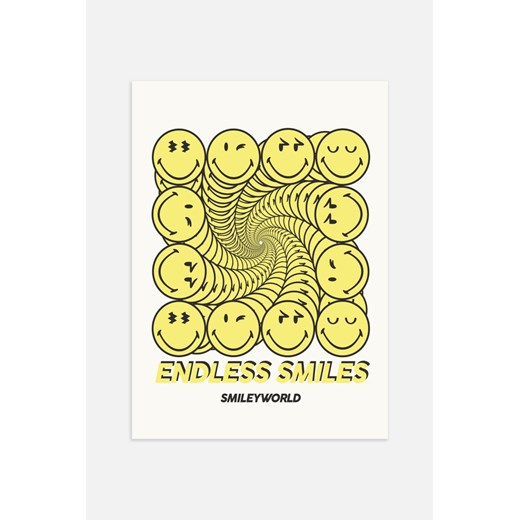 H & M - Endless Smiles Plakat - Żółty ze sklepu H&M w kategorii Plakaty - zdjęcie 172407747
