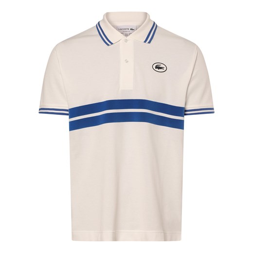 Lacoste Męska koszulka polo Mężczyźni Bawełna niebieski w paski ze sklepu vangraaf w kategorii T-shirty męskie - zdjęcie 172409697