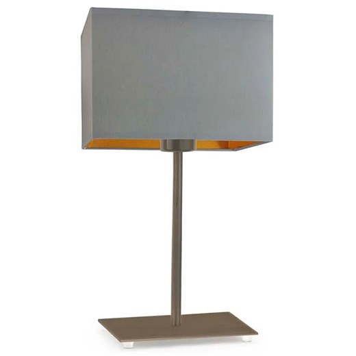 Elegancka lampka nocna na złotym stelażu 5 kolorów M4-A45 ze sklepu Edinos.pl w kategorii Lampy stołowe - zdjęcie 172410977