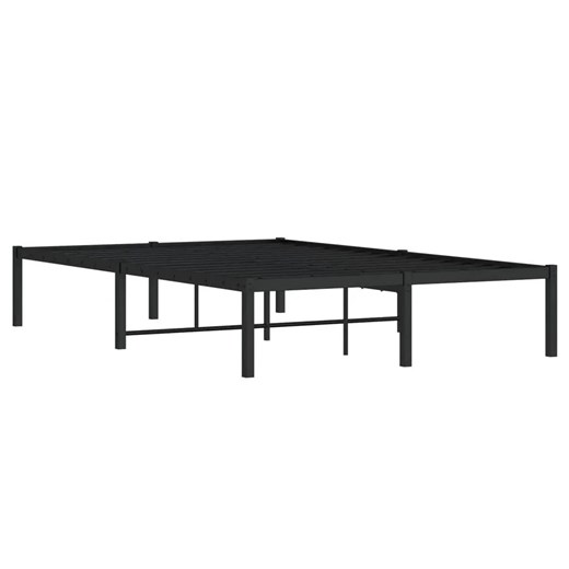 Czarne Metalowe Łóżko Industrialne 140X200 Cm 120 Cm D5-G18 ze sklepu Edinos.pl w kategorii Łóżka i materace - zdjęcie 172411609