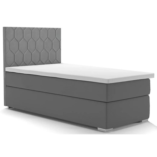 Pojedyncze łóżko boxspring Kallis 80x200 - 40 kolorów Elior One Size okazja Edinos.pl