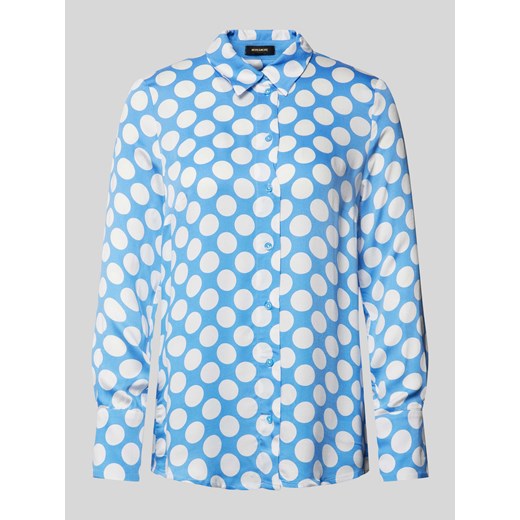 Bluzka koszulowa z wzorem na całej powierzchni ze sklepu Peek&Cloppenburg  w kategorii Koszule damskie - zdjęcie 172412039