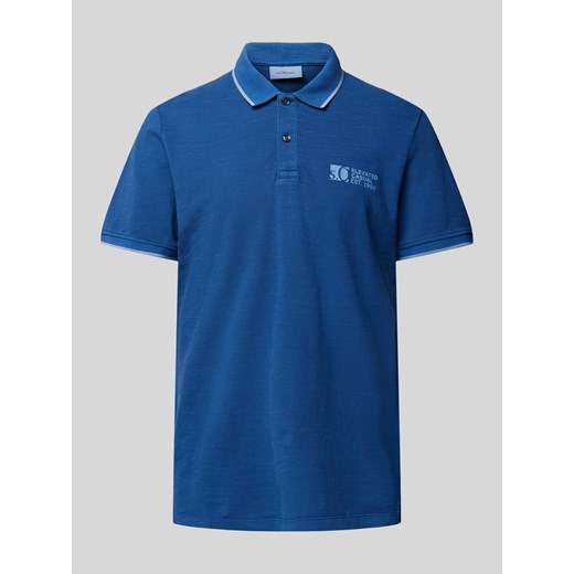 Koszulka polo o kroju regular fit z nadrukiem z logo ze sklepu Peek&Cloppenburg  w kategorii T-shirty męskie - zdjęcie 172412115