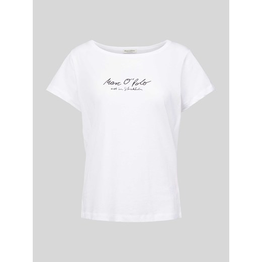 T-shirt z nadrukiem ze sloganem ze sklepu Peek&Cloppenburg  w kategorii Bluzki damskie - zdjęcie 172412236