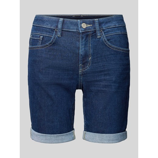 Szorty jeansowe o kroju slim fit z 5 kieszeniami ze sklepu Peek&Cloppenburg  w kategorii Szorty - zdjęcie 172412245