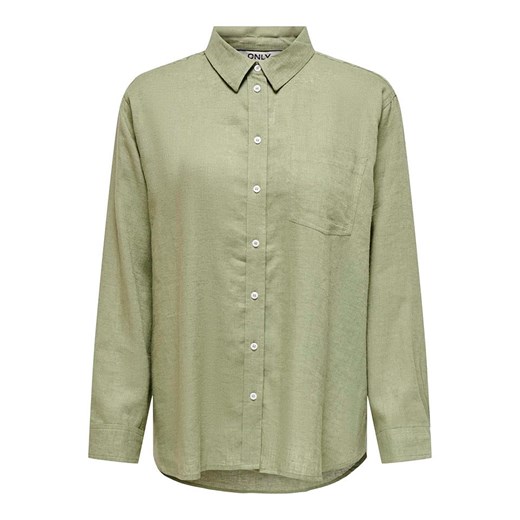 ONLY Koszula w kolorze khaki ze sklepu Limango Polska w kategorii Koszule damskie - zdjęcie 172413105