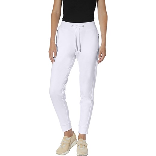 Heine Spodnie dresowe w kolorze białym ze sklepu Limango Polska w kategorii Spodnie damskie - zdjęcie 172413178