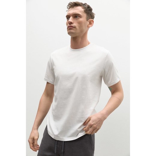 Ecoalf Koszulka w kolorze białym ze sklepu Limango Polska w kategorii T-shirty męskie - zdjęcie 172413489