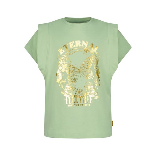 Vingino Koszulka w kolorze zielonym ze sklepu Limango Polska w kategorii Bluzki dziewczęce - zdjęcie 172413578