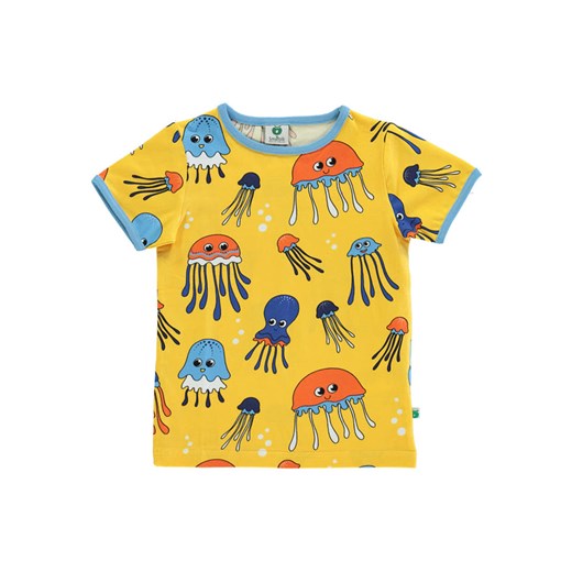 Småfolk Koszulka w kolorze żółtym ze wzorem ze sklepu Limango Polska w kategorii T-shirty chłopięce - zdjęcie 172413667