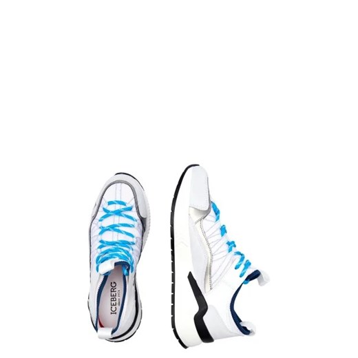 Iceberg Skórzane sneakersy COMB.SNOW Iceberg 41 Gomez Fashion Store