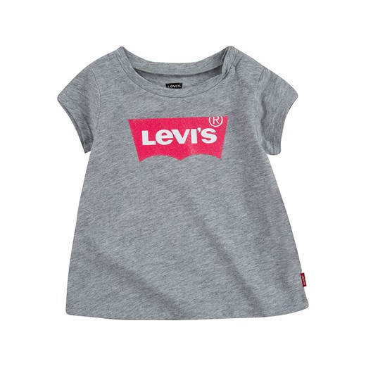 Levi&apos;s Kids Koszulka w kolorze szarym ze sklepu Limango Polska w kategorii Koszulki niemowlęce - zdjęcie 172415158