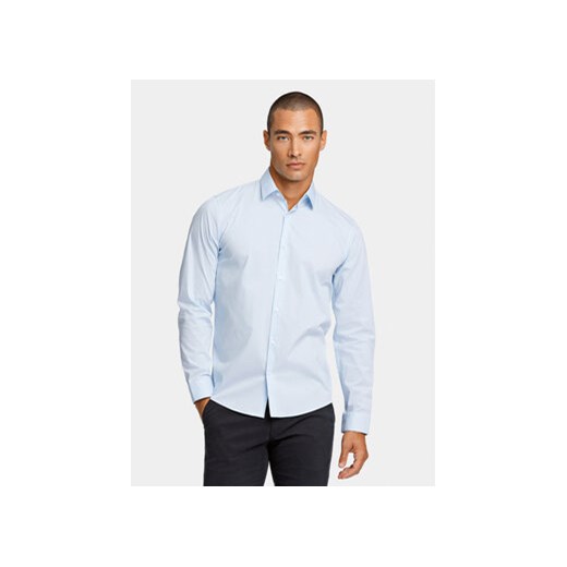 Lindbergh Koszula 30-203172 Błękitny Slim Fit ze sklepu MODIVO w kategorii Koszule męskie - zdjęcie 172415686
