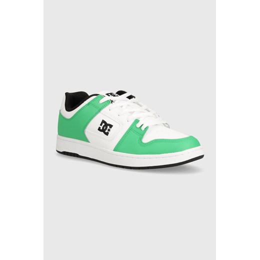 DC sneakersy Manteca kolor zielony ADYS100765 ze sklepu ANSWEAR.com w kategorii Buty sportowe męskie - zdjęcie 172416527